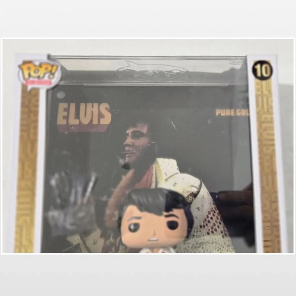 New Funko Pop! Elvis Presly Pure Gold Figure #10 2021